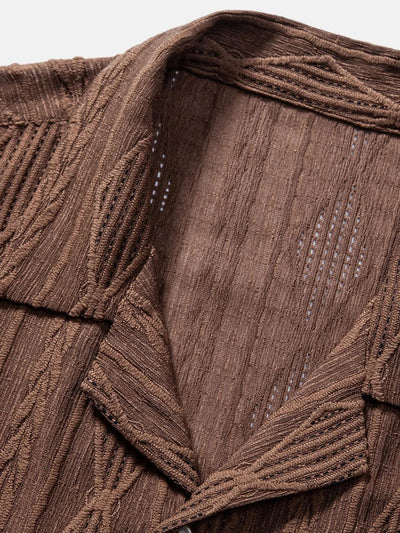 Flair - Set aus strukturiertem, durchbrochenem Hemd und Hose