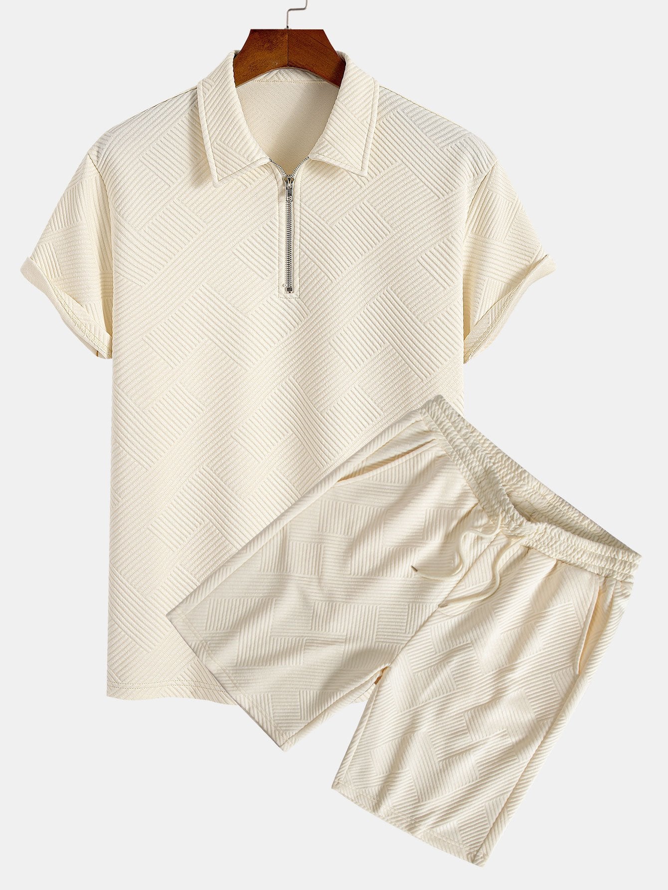 Flair - Old Money Zip Up Polo & Short