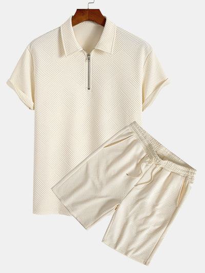 Flair - Old Money Zip Up Polo & Short