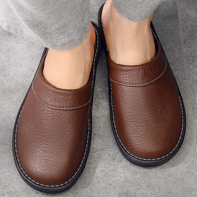 Flair - Damen Bequeme Lederpantoffeln für luxuriösen Komfort | Herbst