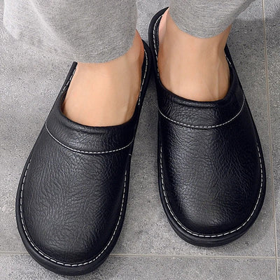 Flair - Damen Bequeme Lederpantoffeln für luxuriösen Komfort | Herbst