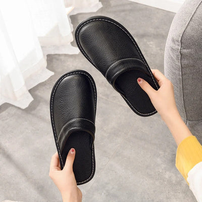 Flair - Damen Bequeme Lederpantoffeln für luxuriösen Komfort | Herbst
