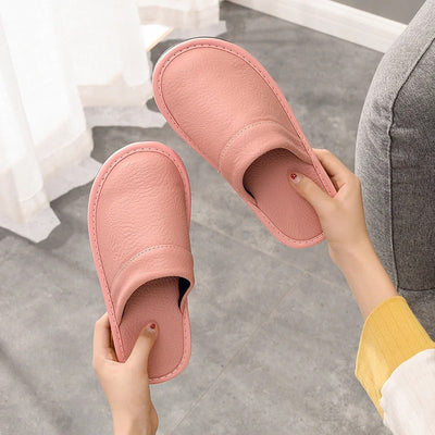 Flair - Damen Bequeme Lederpantoffeln für luxuriösen Komfort | Herbst