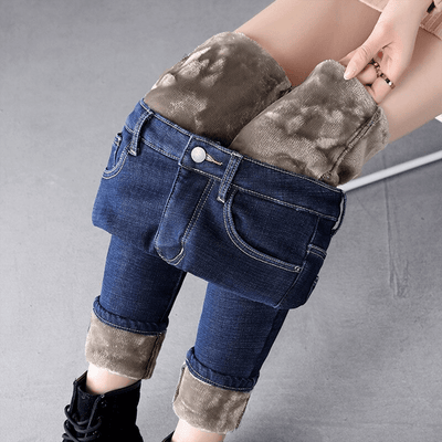 Flair - Warme Fleece-Jeans