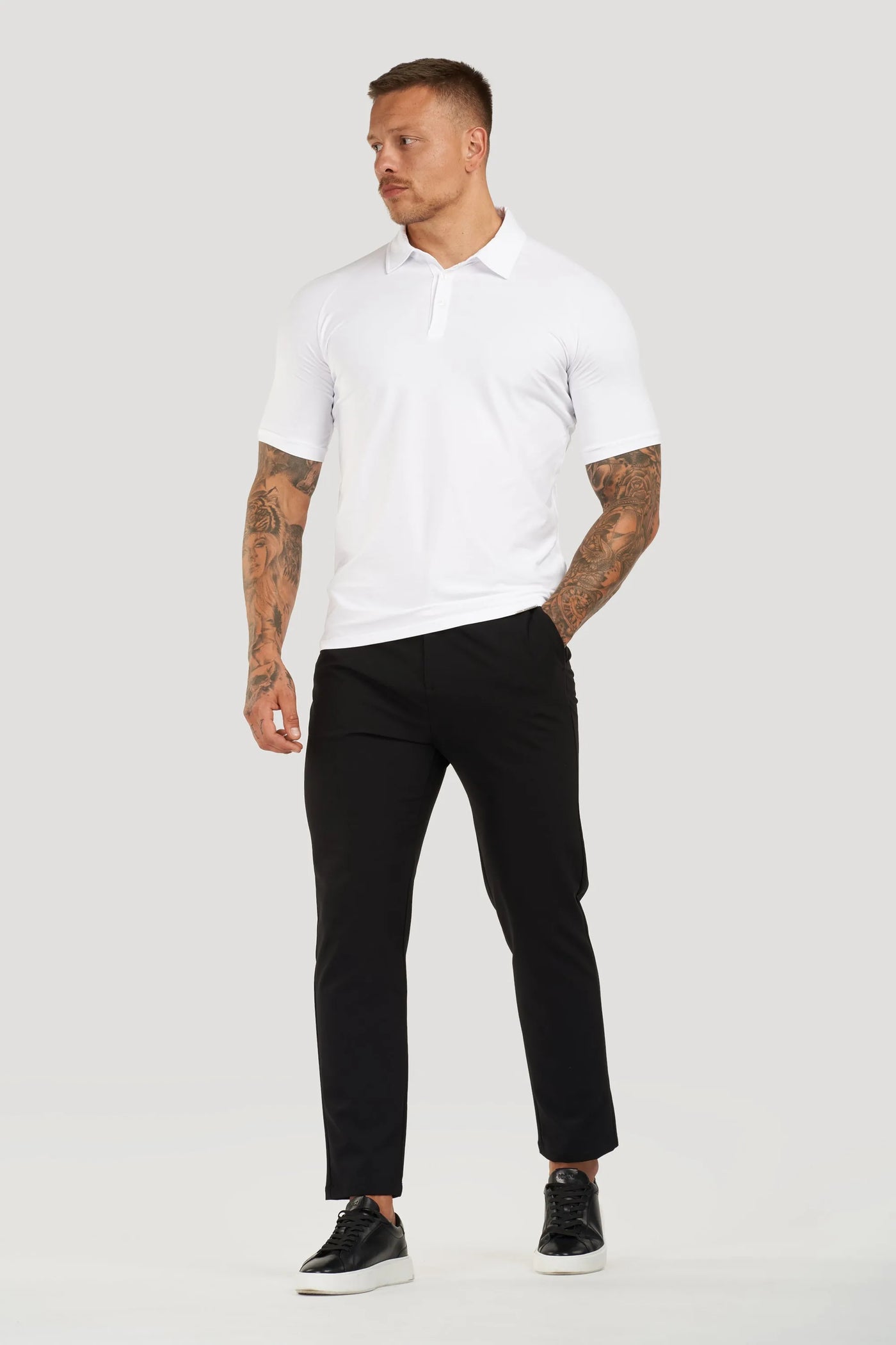 Flair - Poloshirt mit Muskeln