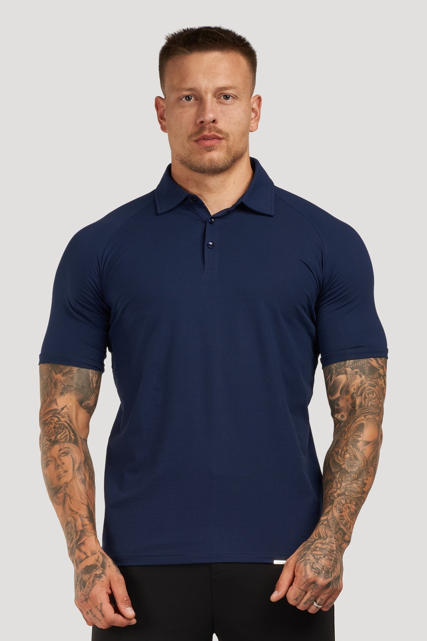 Flair - Poloshirt mit Muskeln