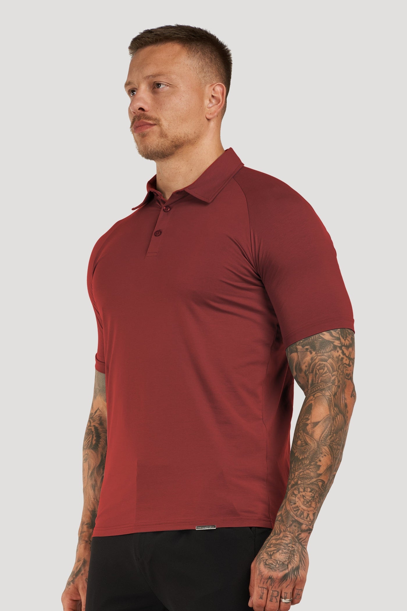 Flair - Poloshirt mit Muskeln
