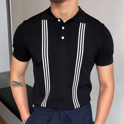 Flair - Gestreiftes Polo T-Shirt