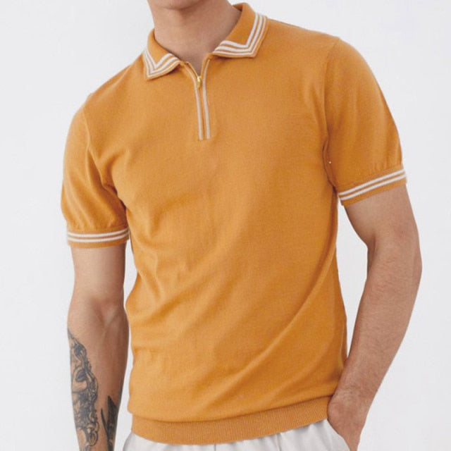 Flair - Gestreiftes Polo T-Shirt