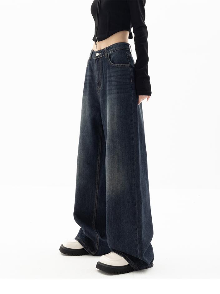 Flair - Dunkelblaue Vintage Jeans | Baggy