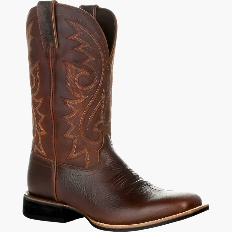 Flair - Herren Westernstiefel mit Klassischem Muster und Authentischem Look | Oktoberfest