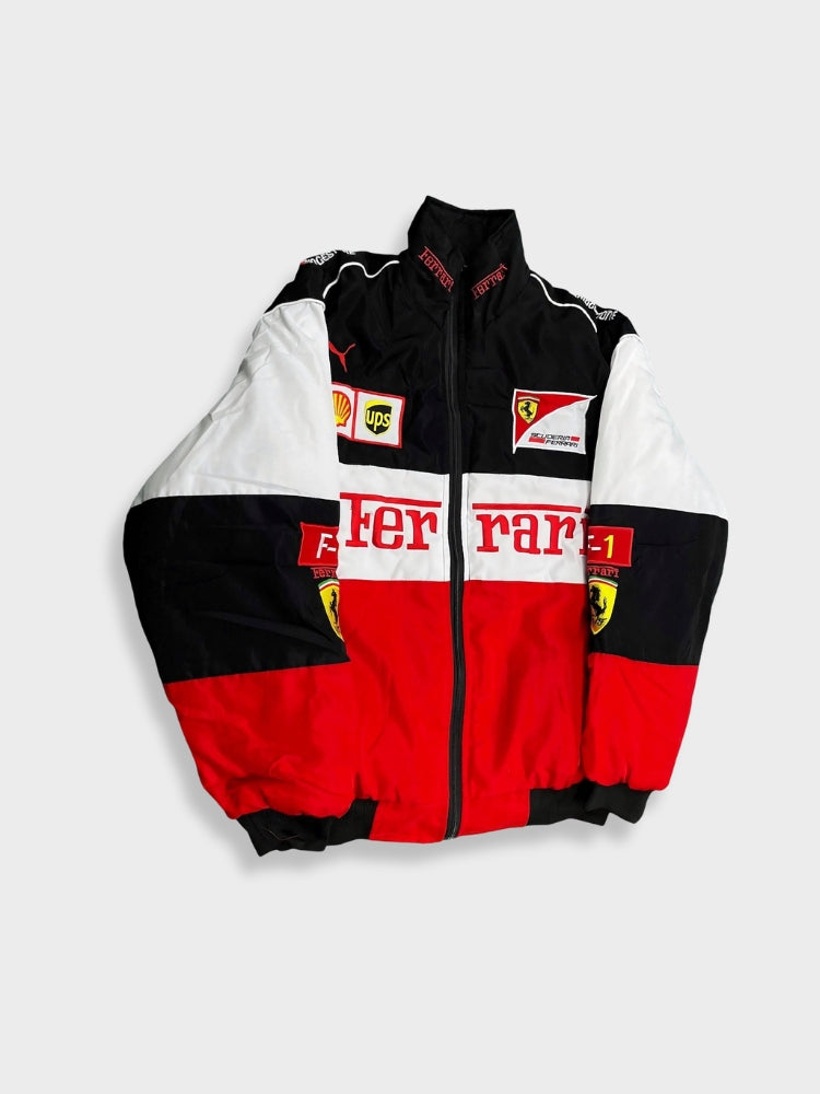 Flair - Vintage Rote Ferrari Jacke