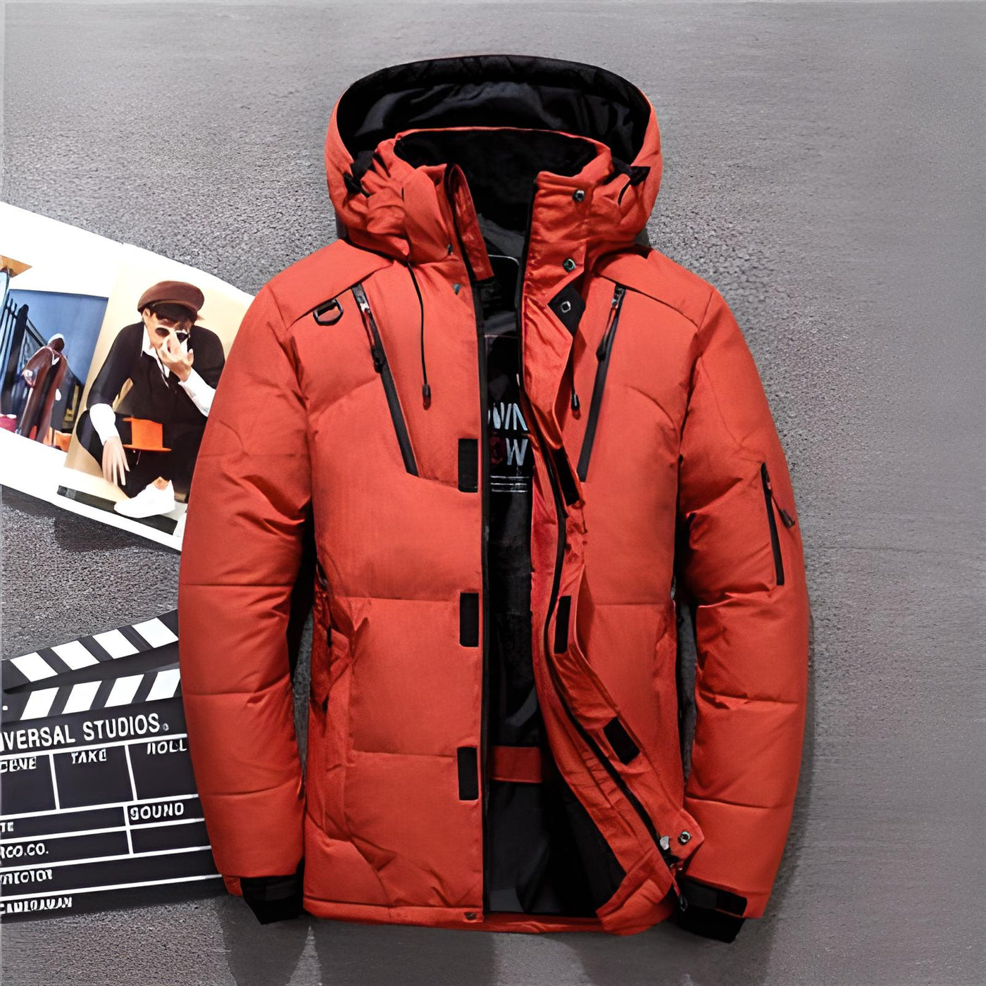 Flair - Herren Luxuriöse Daunenjacke Leicht und Warm | Winter