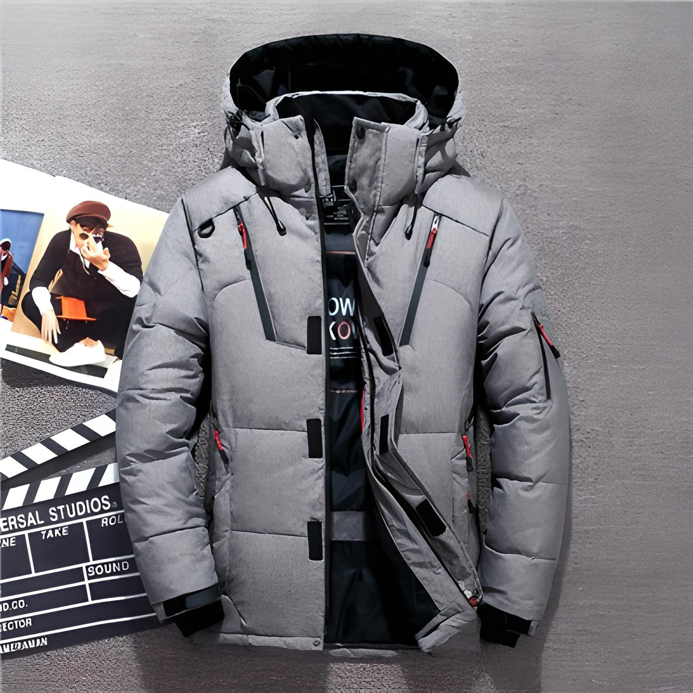 Flair - Herren Luxuriöse Daunenjacke Leicht und Warm | Winter